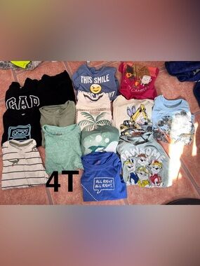 Boys 4t tshirts